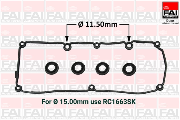 Gasket, cylinder head cover